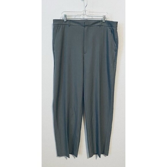 Banana Republic Pants Womens 16 Gray Sculpted Stretch Trousers Academia Work - Picture 1 of 7